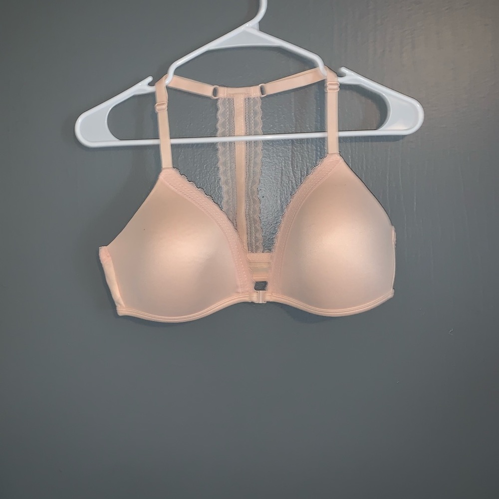 Baby pink bra
